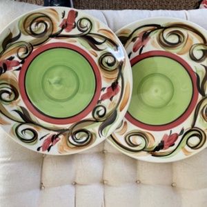 Gail Pittman, Honeysuckle Dinner Plate- 2